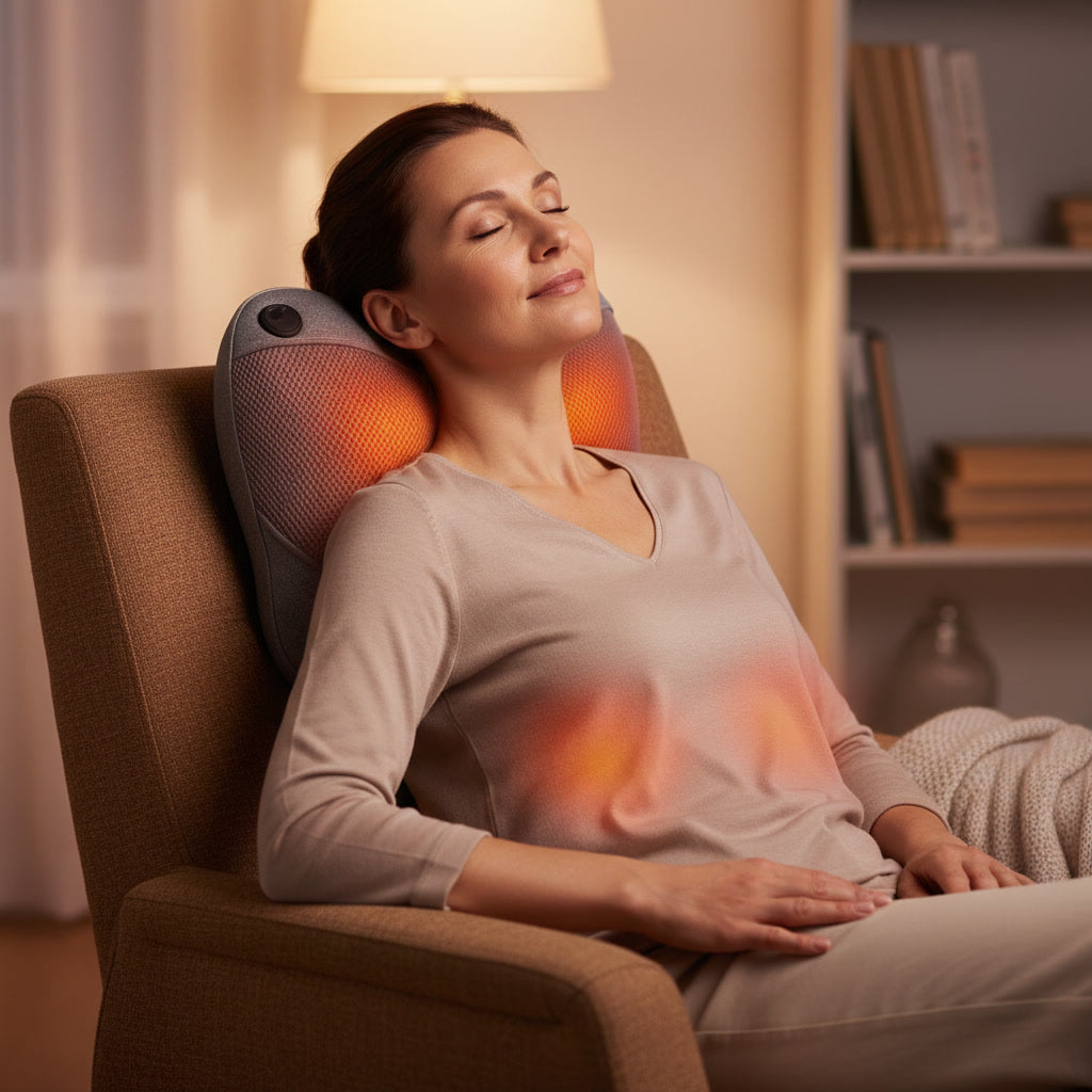Coussin Chauffant et Massant